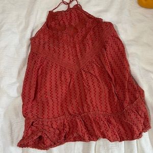 Free people copper tone dress